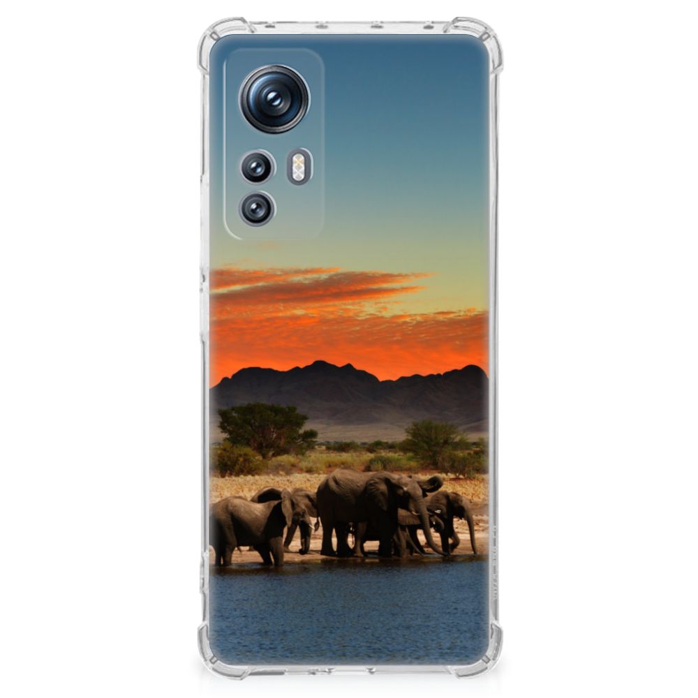 Xiaomi 12 | 12x Case Anti-shock Olifanten B2C Telecom