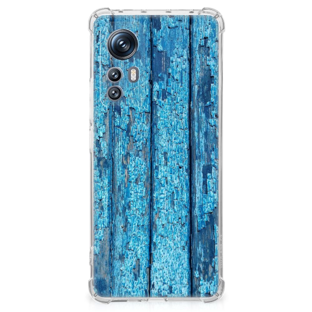 Xiaomi 12 | 12x Stevig Telefoonhoesje Wood Blue B2C Telecom