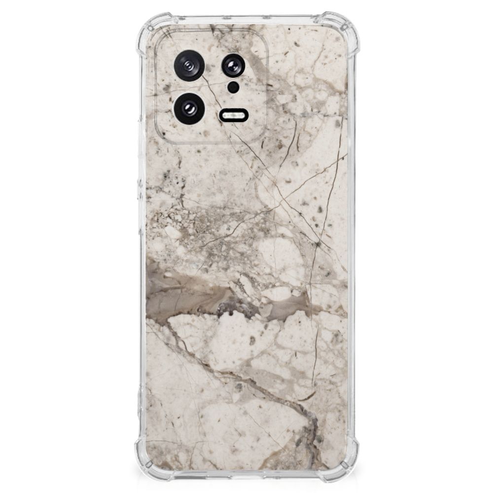 Xiaomi 13 Anti-Shock Hoesje Marmer Beige B2C Telecom