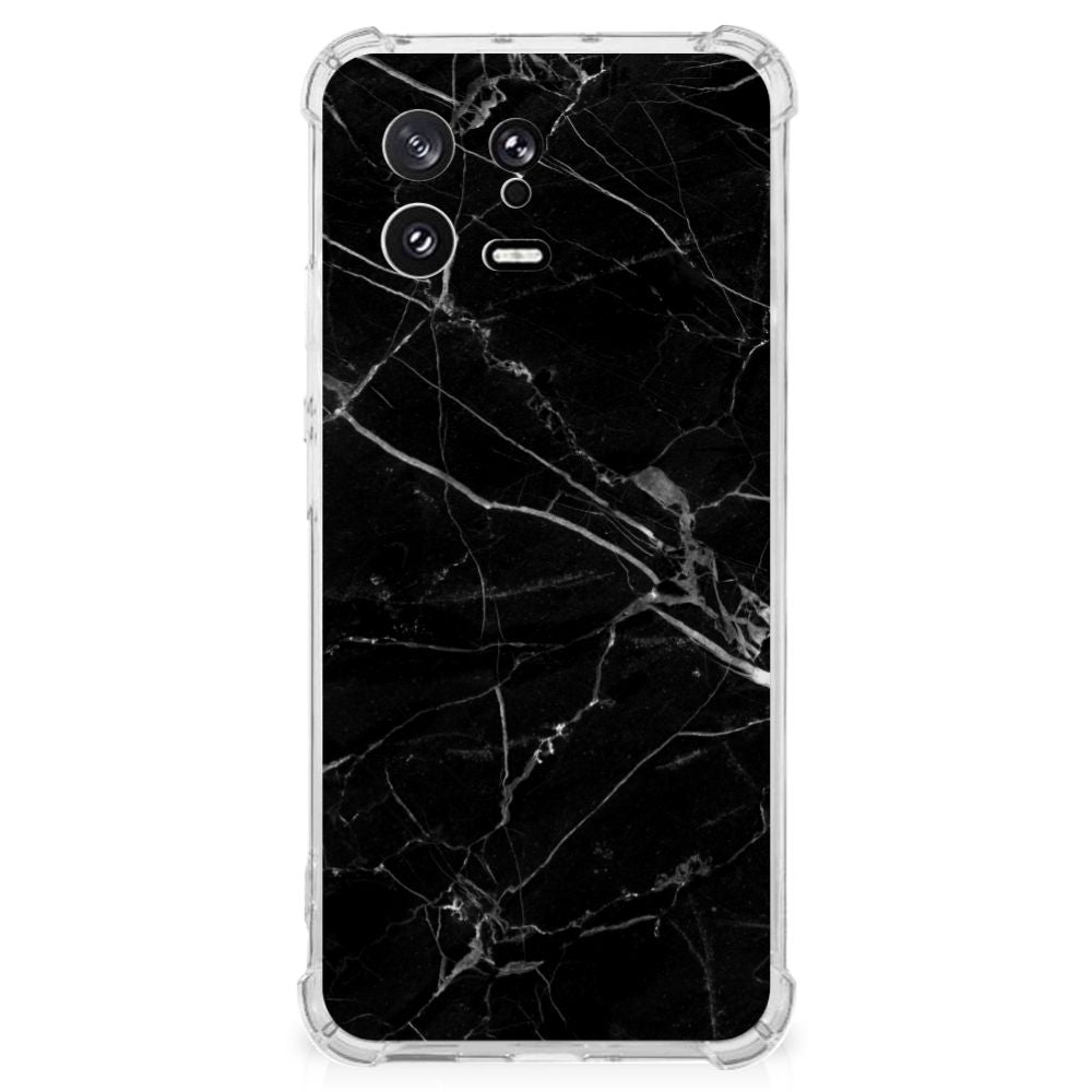 Xiaomi 13 Anti-Shock Hoesje Marmer Zwart - Origineel Cadeau Vader B2C Telecom