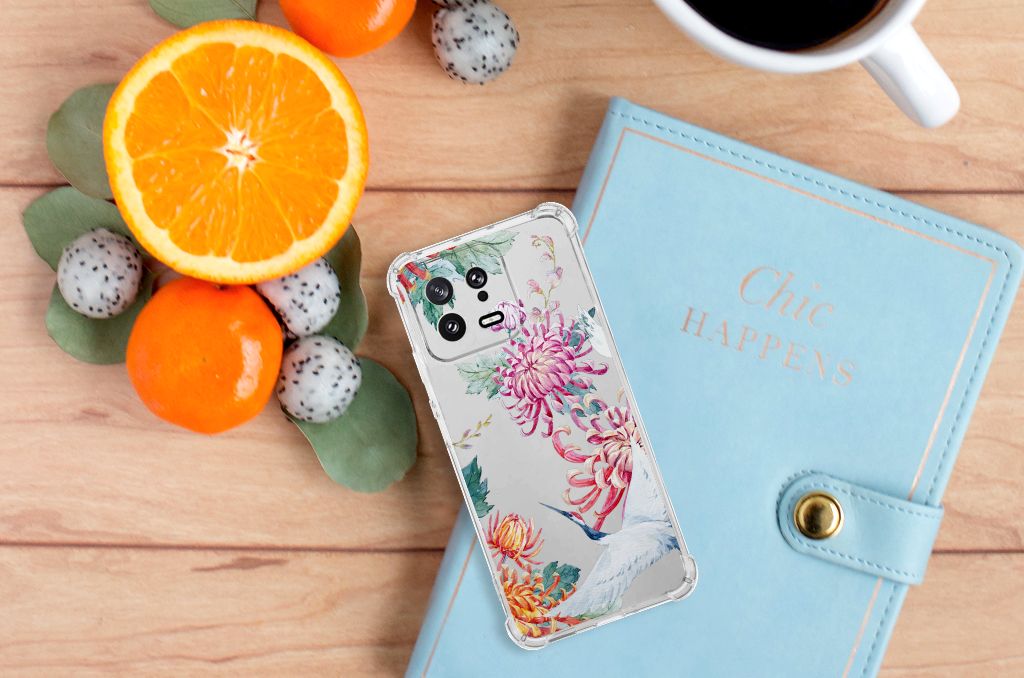 Xiaomi 13 Case Anti-shock Bird Flowers B2C Telecom