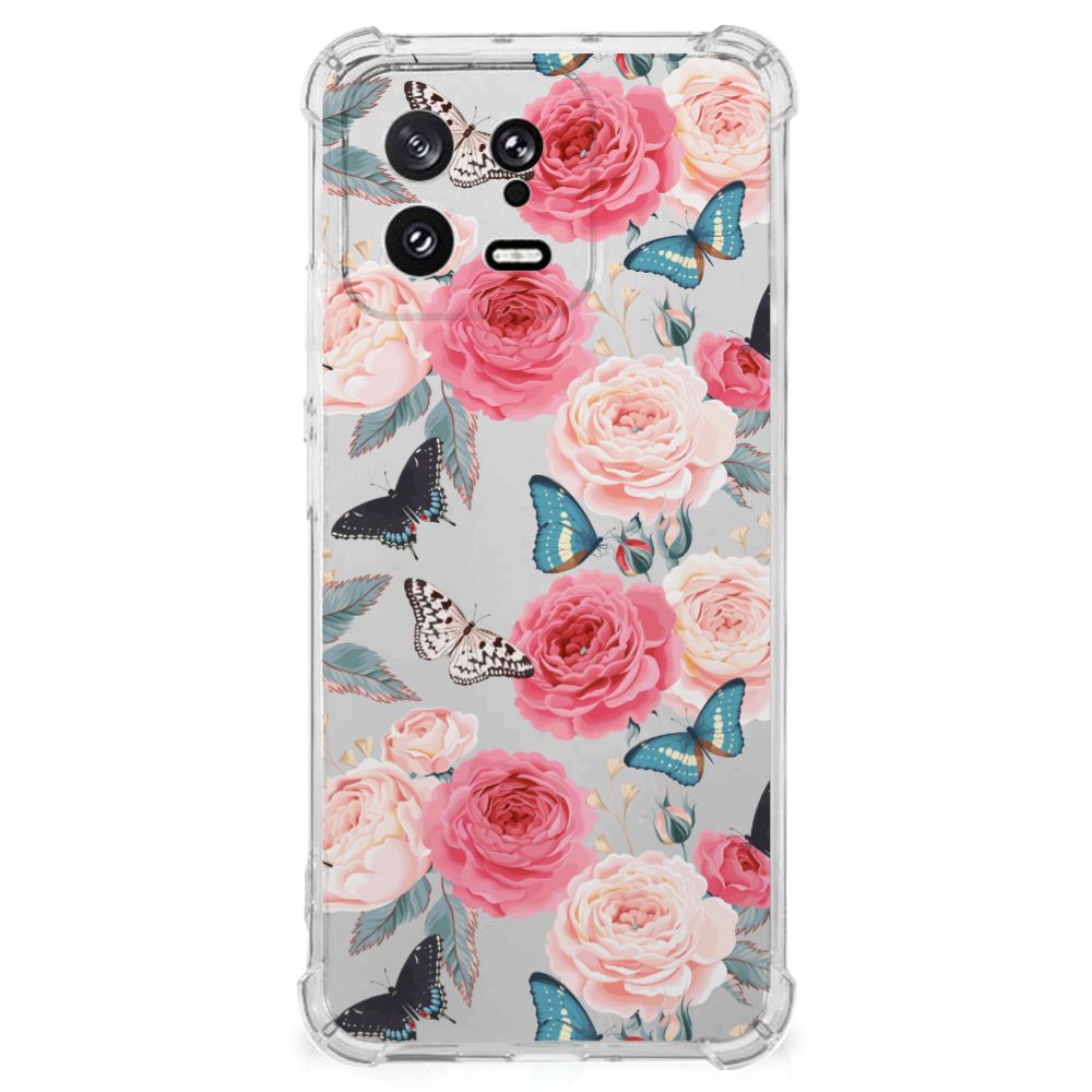 Xiaomi 13 Case Butterfly Roses B2C Telecom