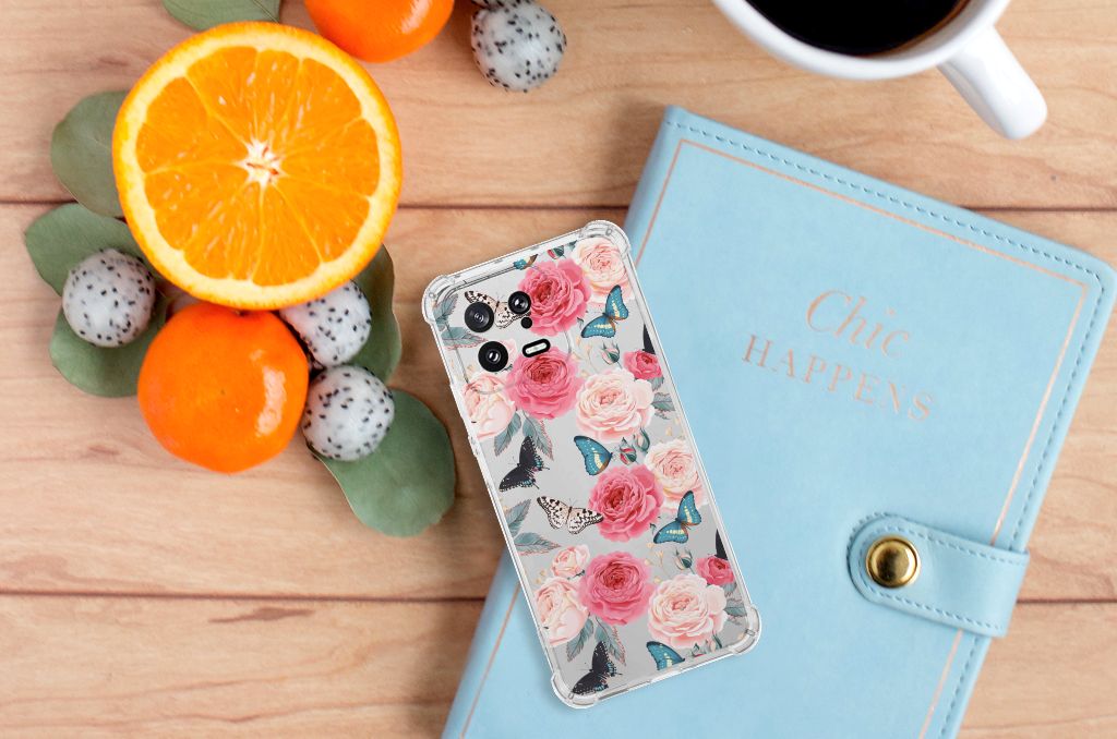 Xiaomi 13 Case Butterfly Roses B2C Telecom