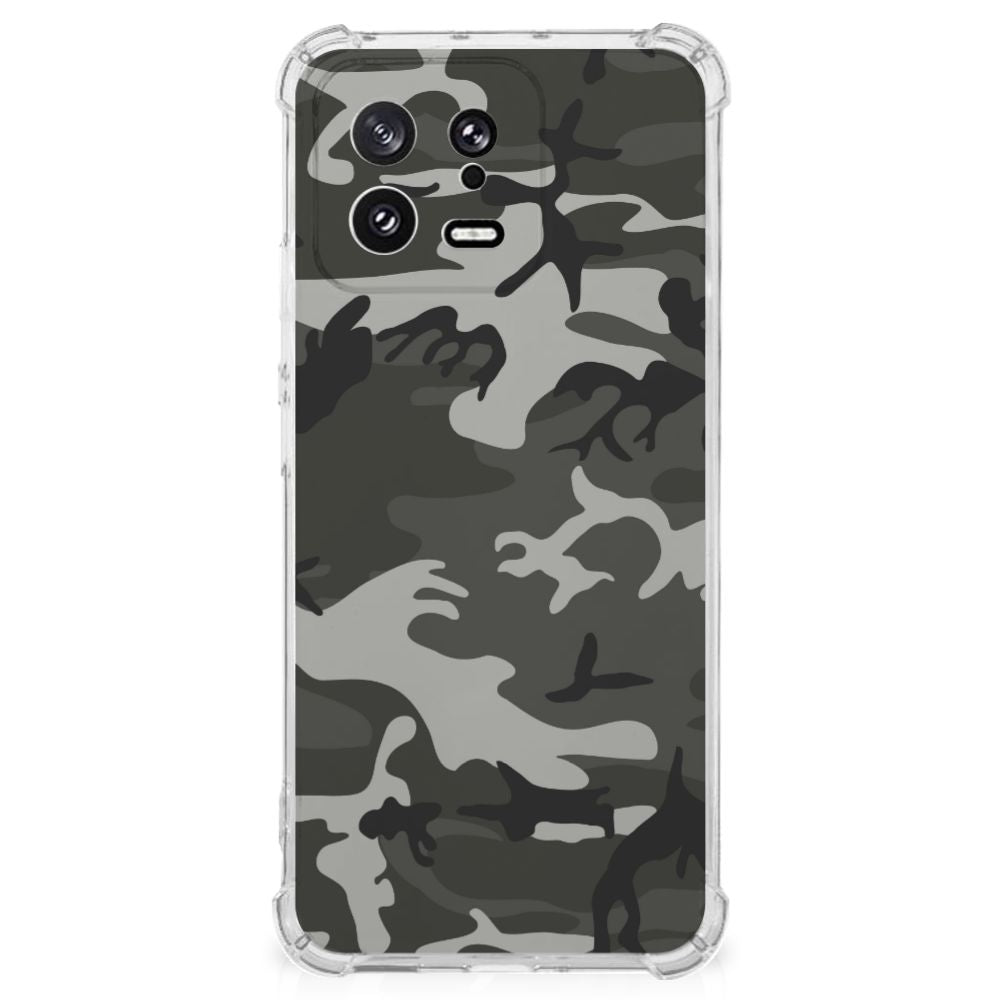 Xiaomi 13 Doorzichtige Silicone Hoesje Army Light B2C Telecom