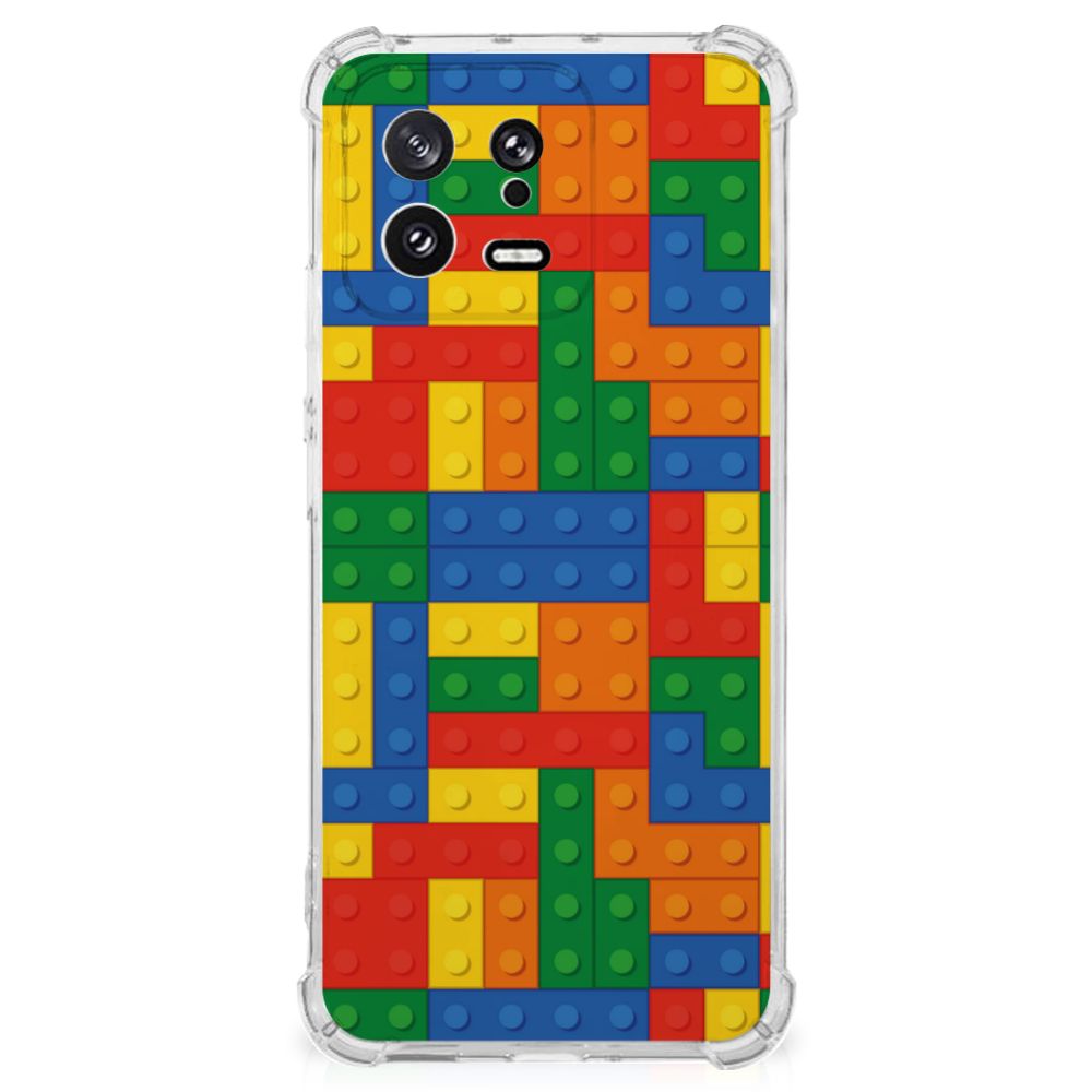 Xiaomi 13 Doorzichtige Silicone Hoesje Blokken B2C Telecom