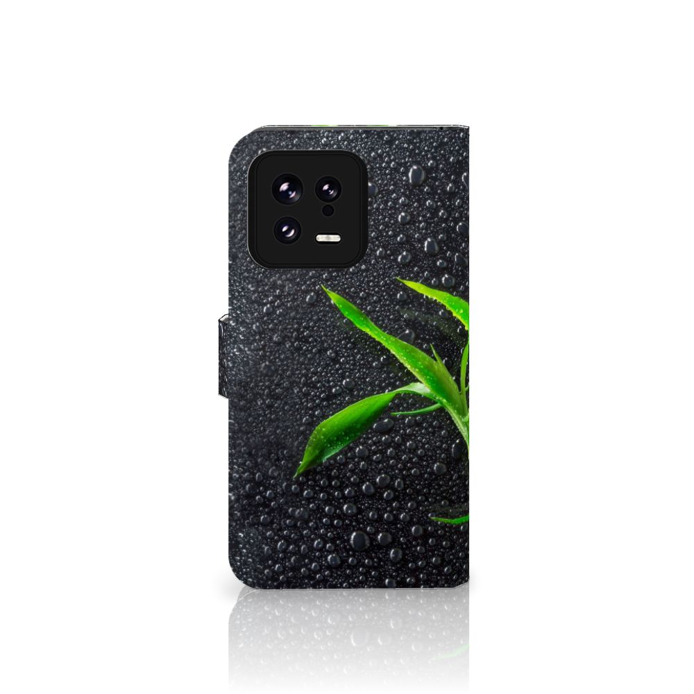 Xiaomi 13 Hoesje Orchidee design hoesje botanisch aanzicht