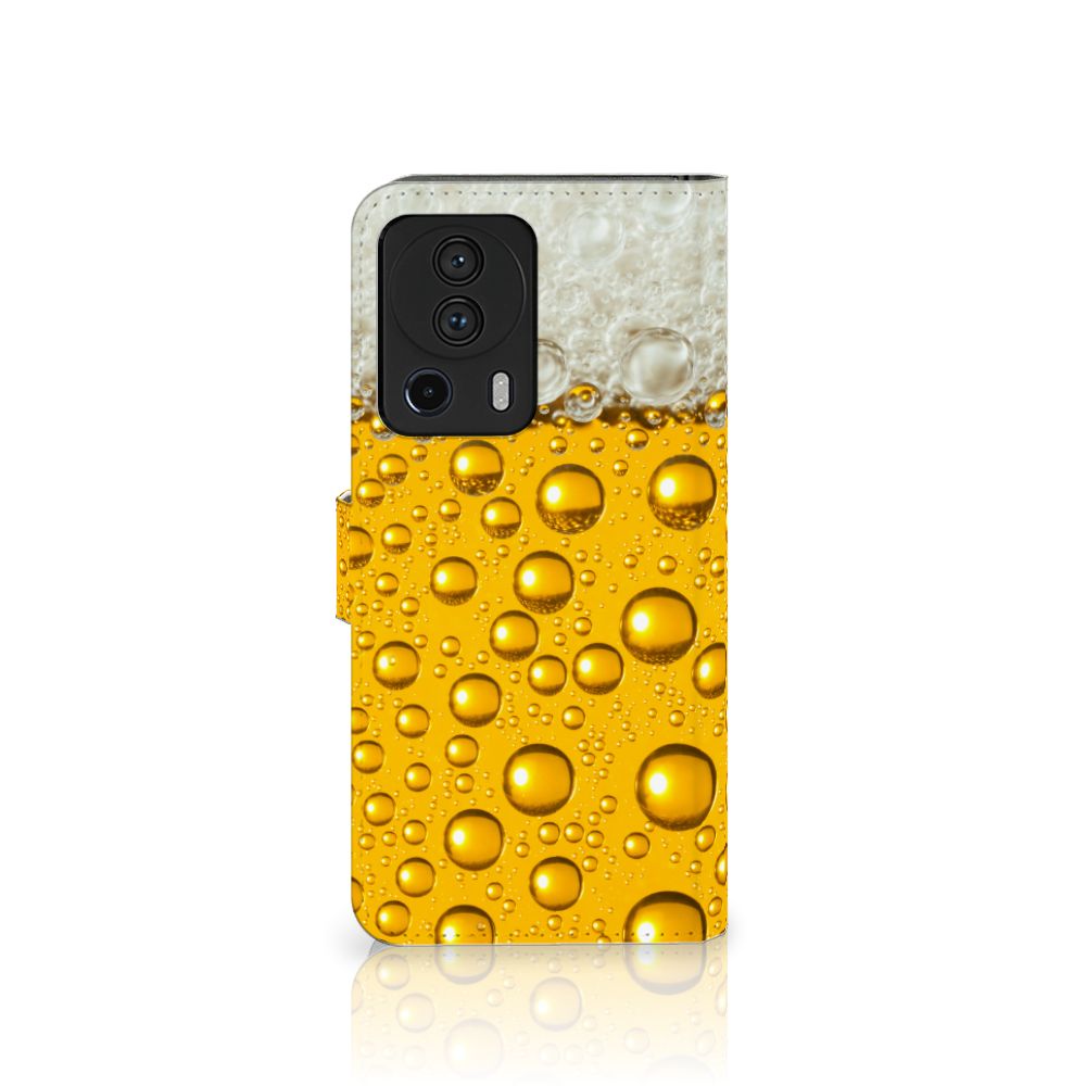 Xiaomi 13 Lite Book Cover Bier telefoonhoesje bierprint designfacet