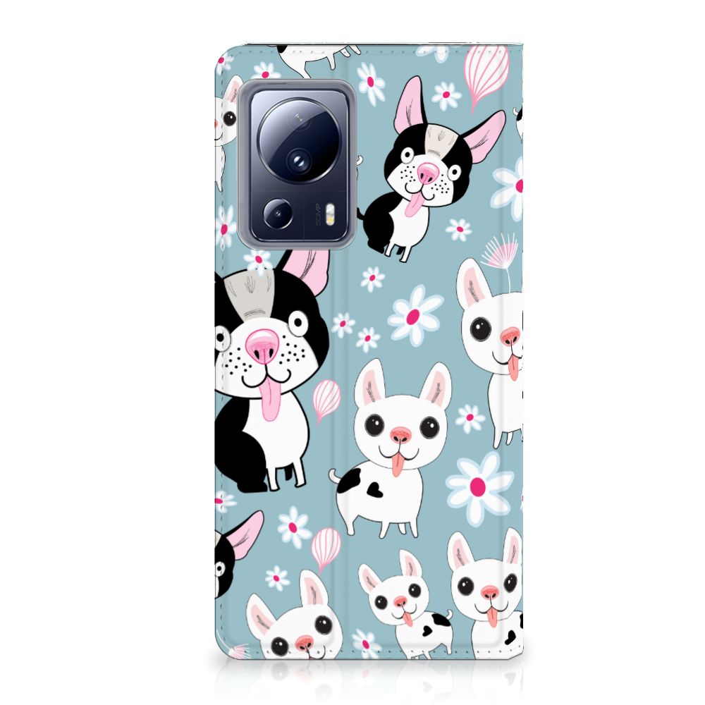 Xiaomi 13 Lite Hoesje maken Hondjes honden design voorkant