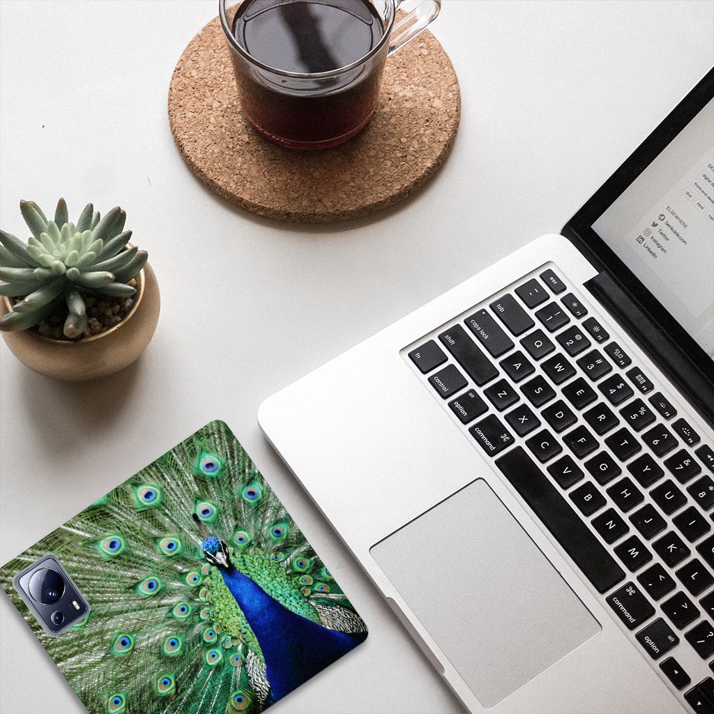 Xiaomi 13 Lite Hoesje maken Pauw design pauw aanzicht