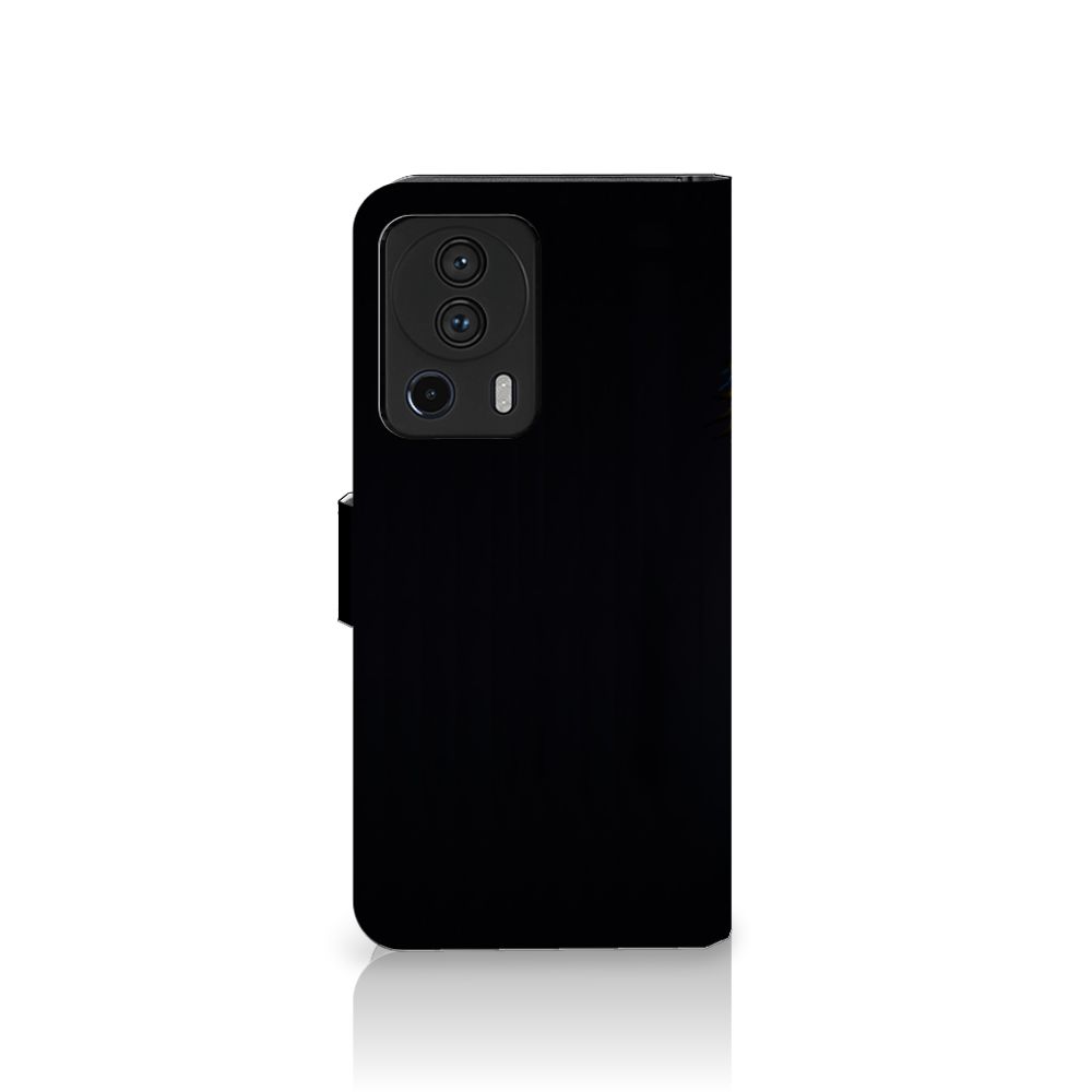 Xiaomi 13 Lite Telefoonhoesje met Pasjes Papegaai boekhoes papegaai achterkant