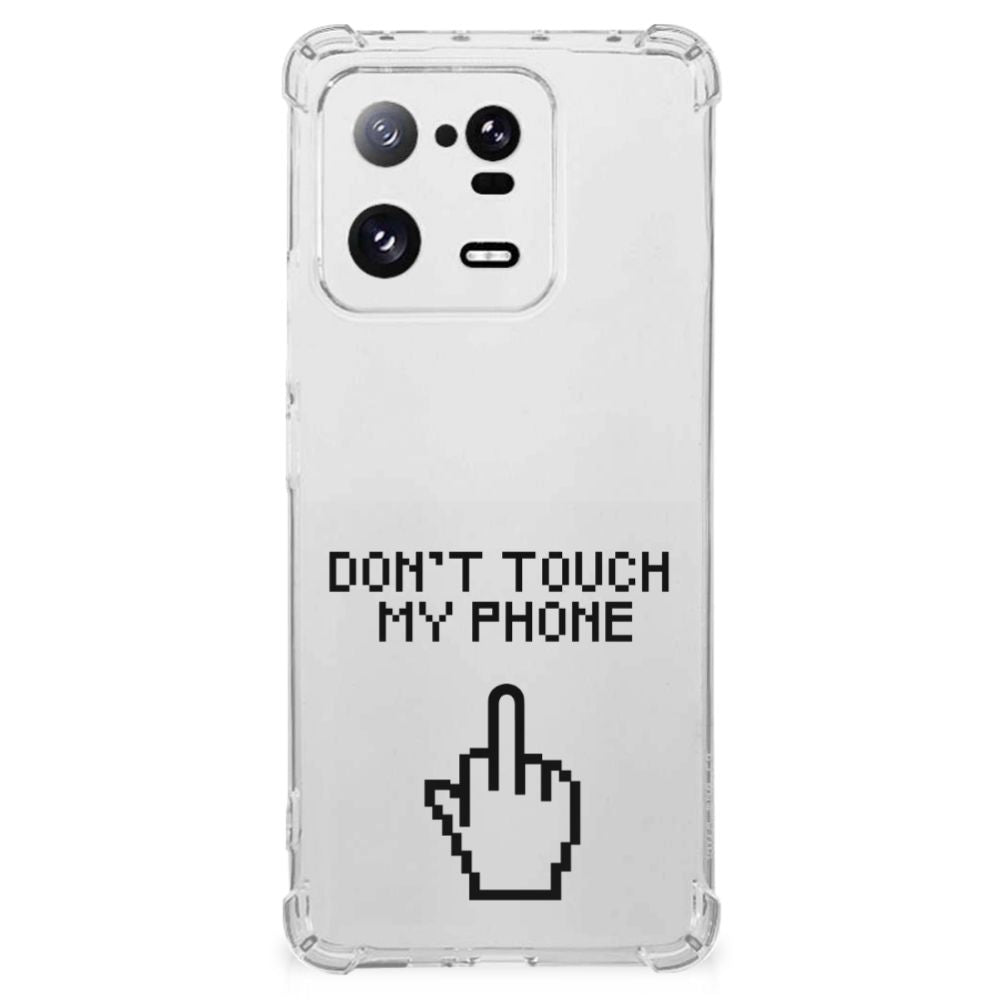 Xiaomi 13 Pro Anti Shock Case Finger Don't Touch My Phone B2C Telecom