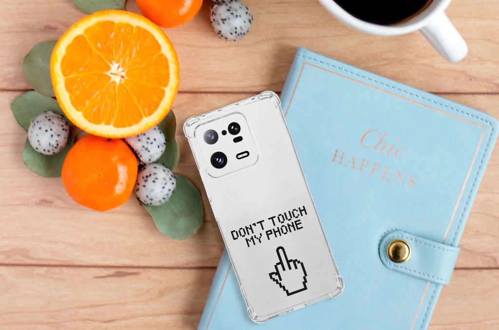 Xiaomi 13 Pro Anti Shock Case Finger Don't Touch My Phone B2C Telecom