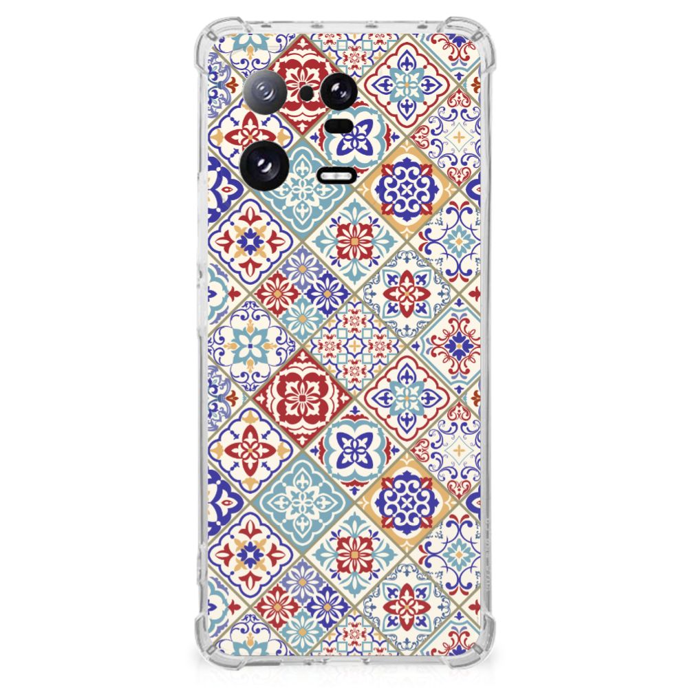Xiaomi 13 Pro Anti-Shock Hoesje Tiles Color B2C Telecom