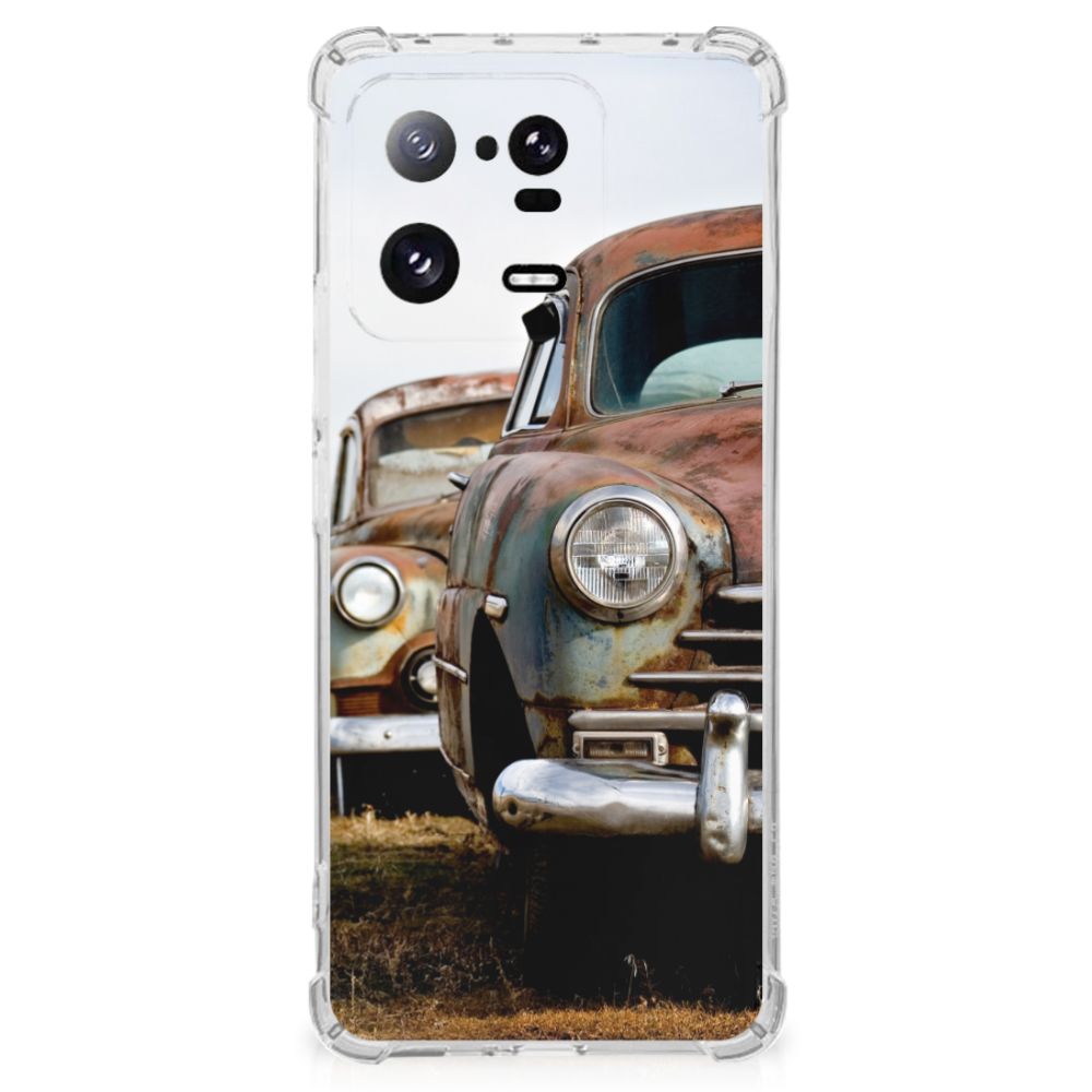 Xiaomi 13 Pro Anti-shock Hoesje met foto Vintage Auto B2C Telecom