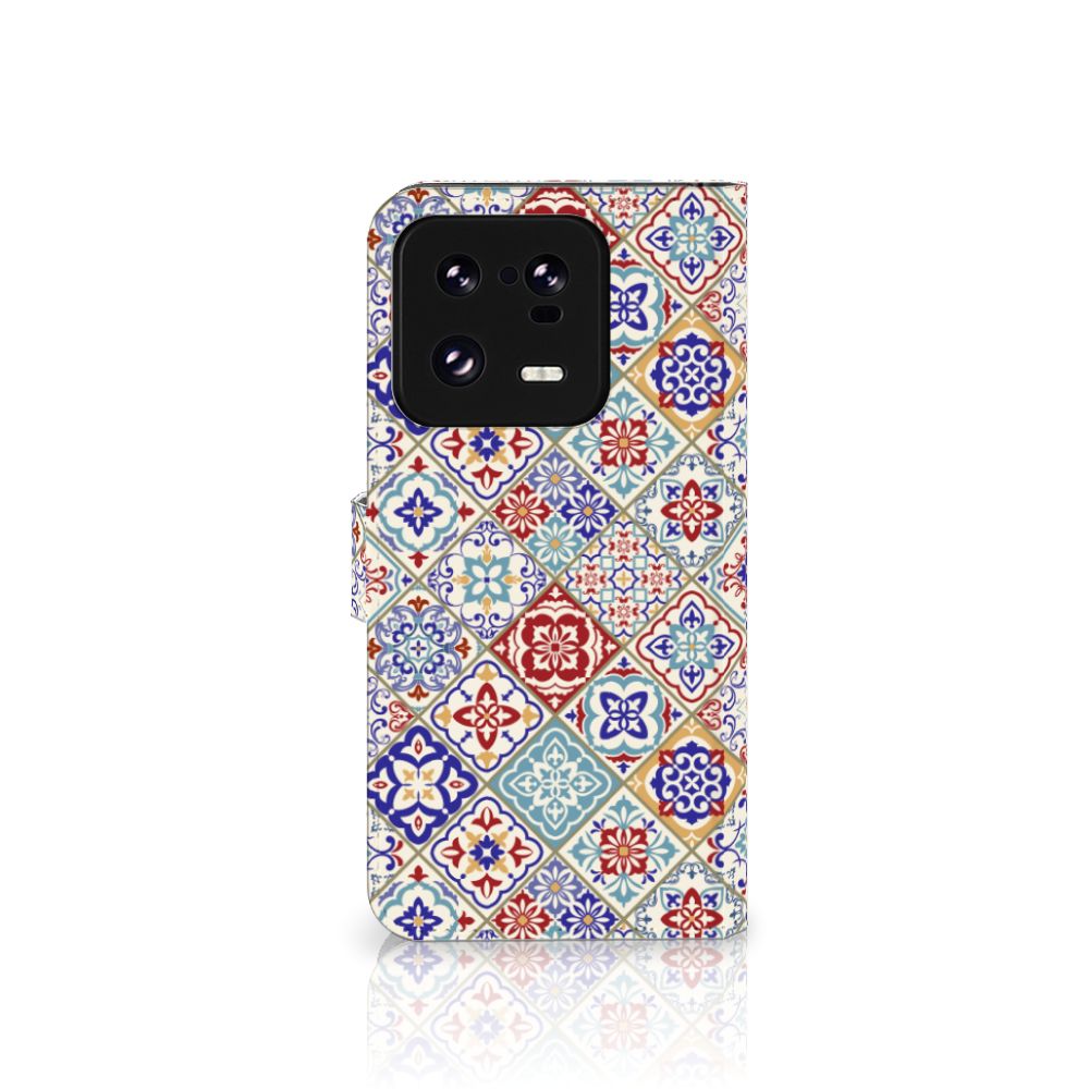 Xiaomi 13 Pro Bookcase Tiles Color bookcase design tegels aanzicht