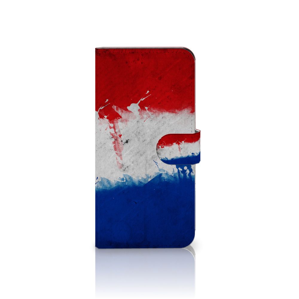 Xiaomi 13 Pro Bookstyle Case Nederland met artistiek ontwerp van de Nederlandse vlag