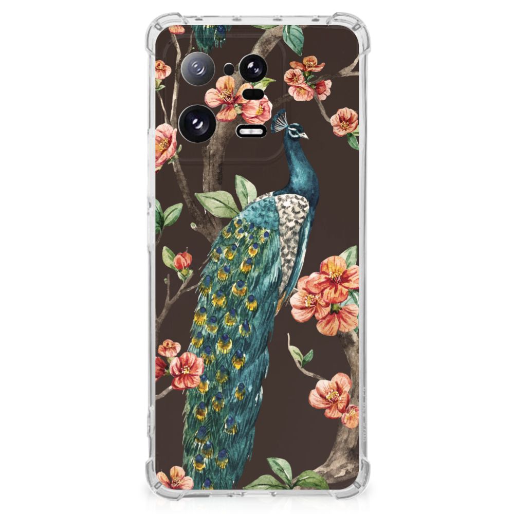 Xiaomi 13 Pro Case Anti-shock Pauw met Bloemen B2C Telecom