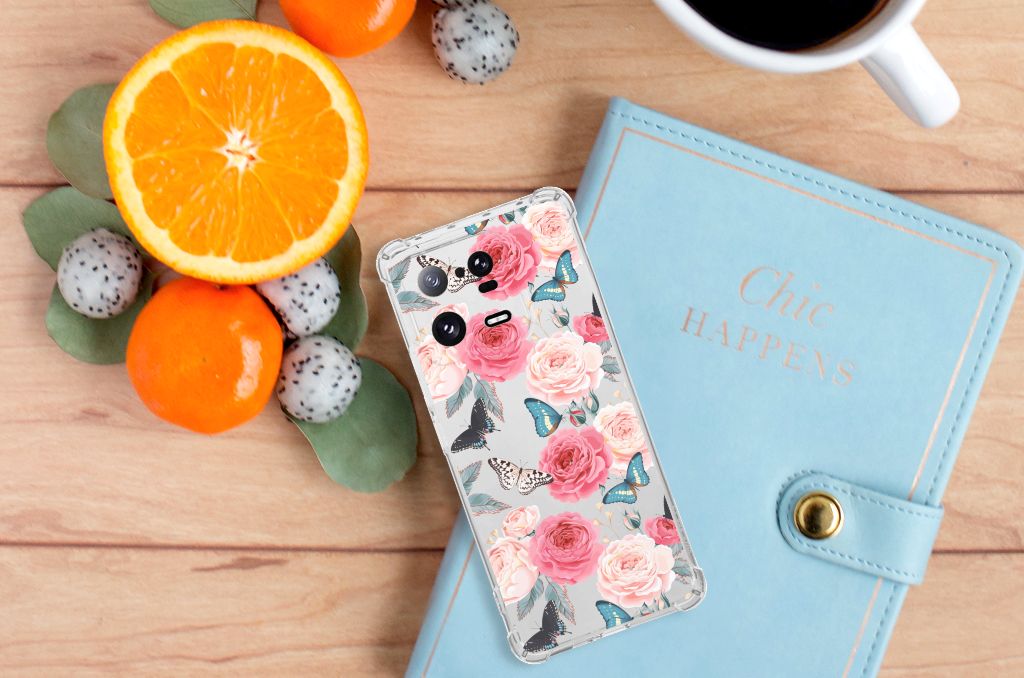 Xiaomi 13 Pro Case Butterfly Roses B2C Telecom