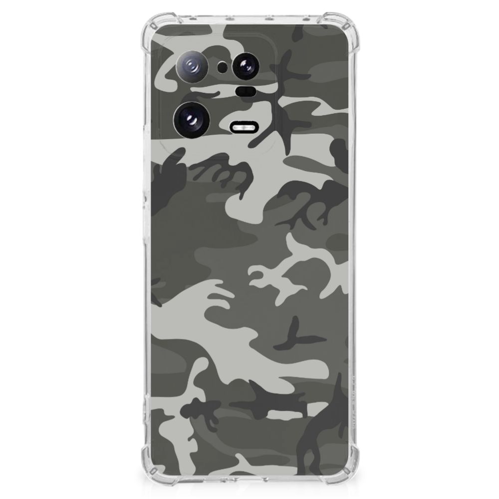 Xiaomi 13 Pro Doorzichtige Silicone Hoesje Army Light B2C Telecom