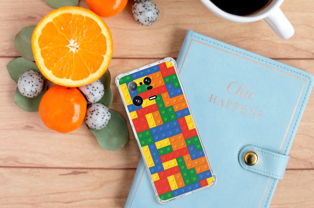 Xiaomi 13 Pro Doorzichtige Silicone Hoesje Blokken B2C Telecom