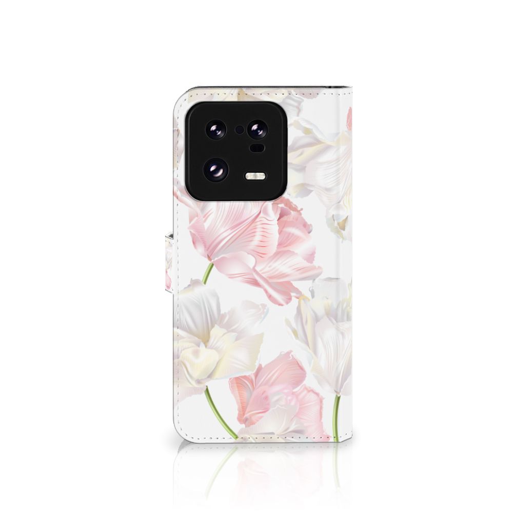 Xiaomi 13 Pro Hoesje Lovely Flowers hoesje met bloemen aanzicht