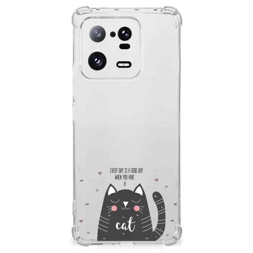 Xiaomi 13 Pro Stevig Bumper Hoesje Cat Good Day B2C Telecom