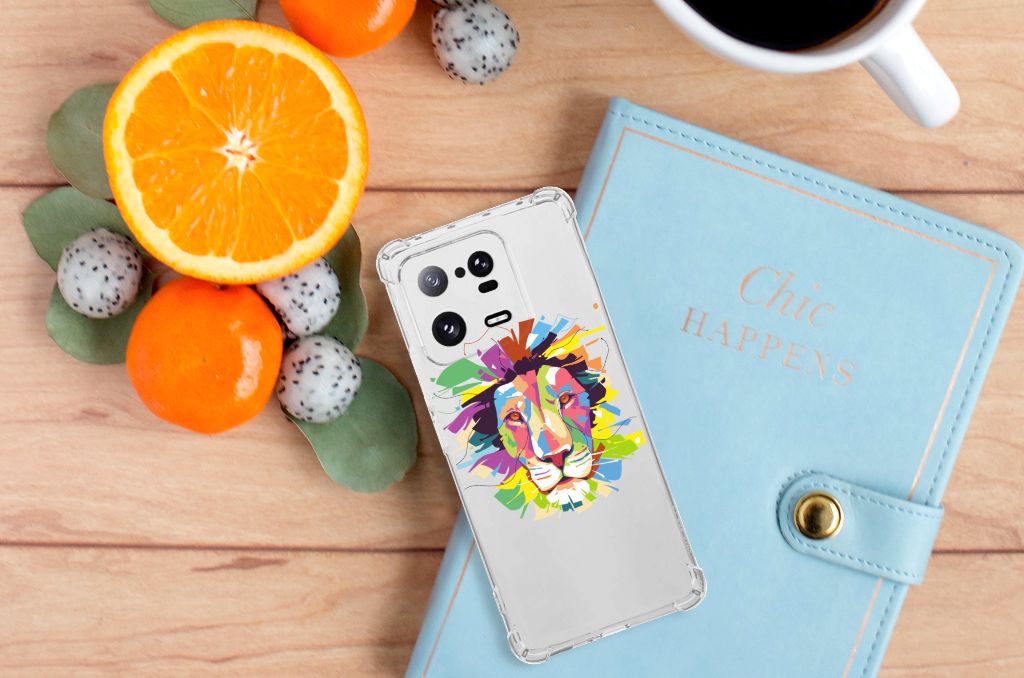 Xiaomi 13 Pro Stevig Bumper Hoesje Lion Color B2C Telecom