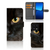 Xiaomi 13 Pro Telefoonhoesje met Pasjes Zwarte Kat katten gezicht aanzicht