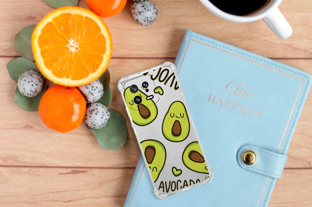 Xiaomi 13 Stevig Bumper Hoesje Avocado Singing B2C Telecom