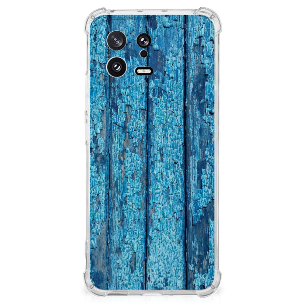 Xiaomi 13 Stevig Telefoonhoesje Wood Blue B2C Telecom