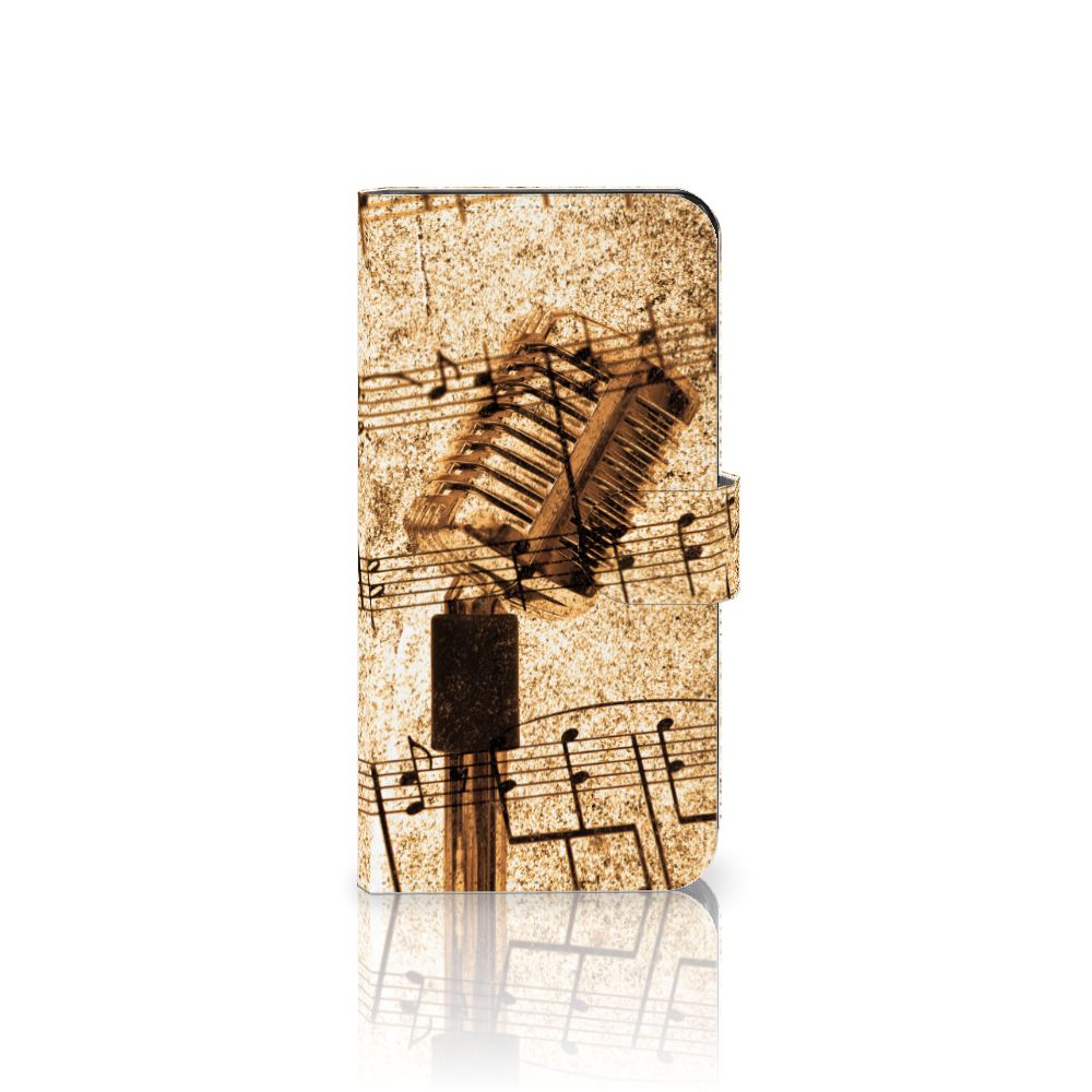 Xiaomi 13 Telefoonhoesje met foto Bladmuziek boekhoesje bladmuziek design voorkant