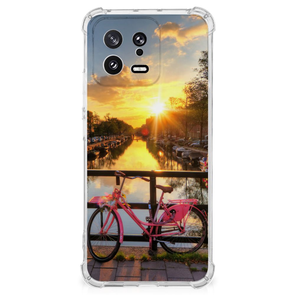 Xiaomi 13 Telefoonhoesje met valbescherming Amsterdamse Grachten B2C Telecom