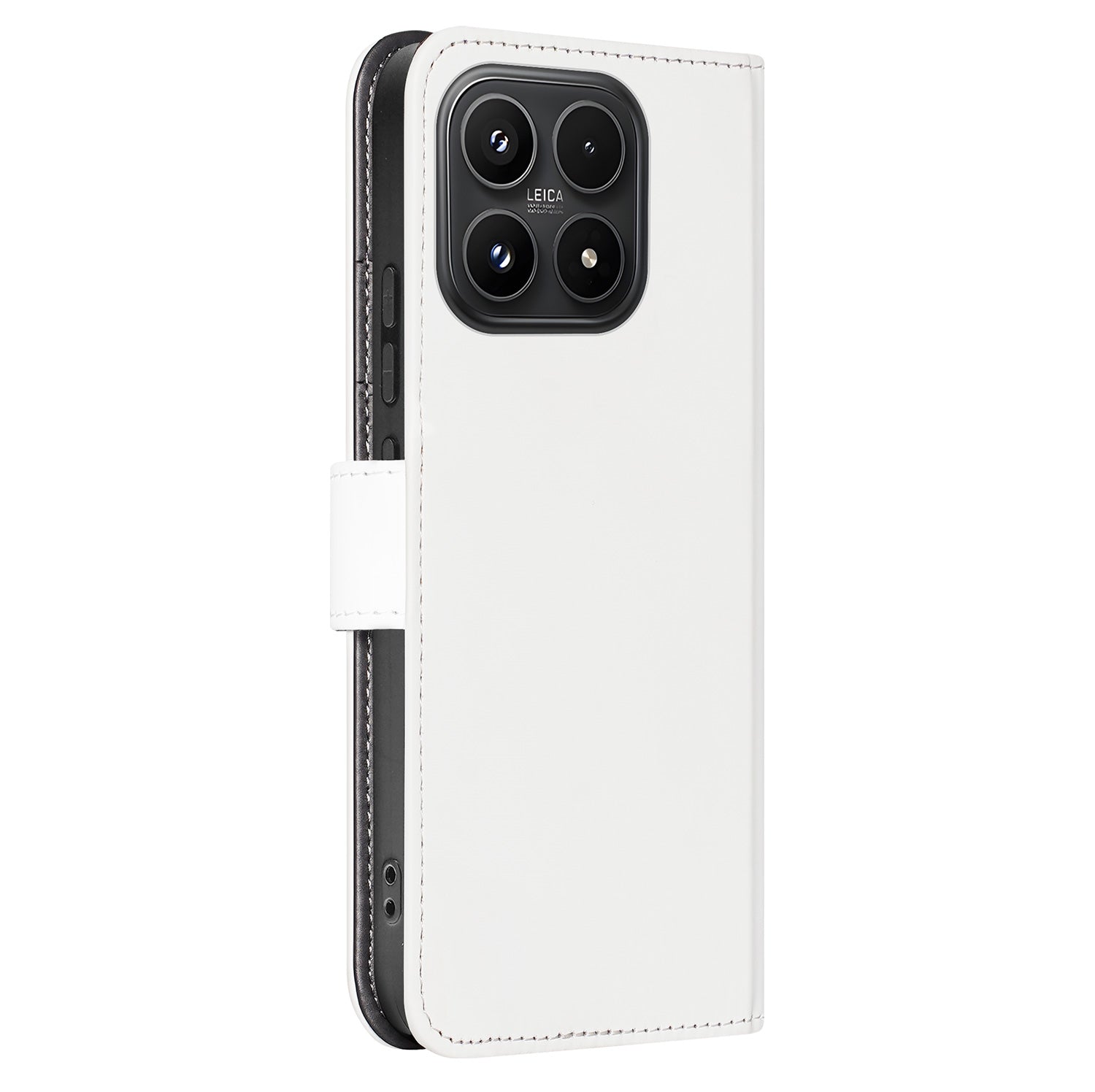 Xiaomi 17 Bookcase Hoesje Wit met Pashouder