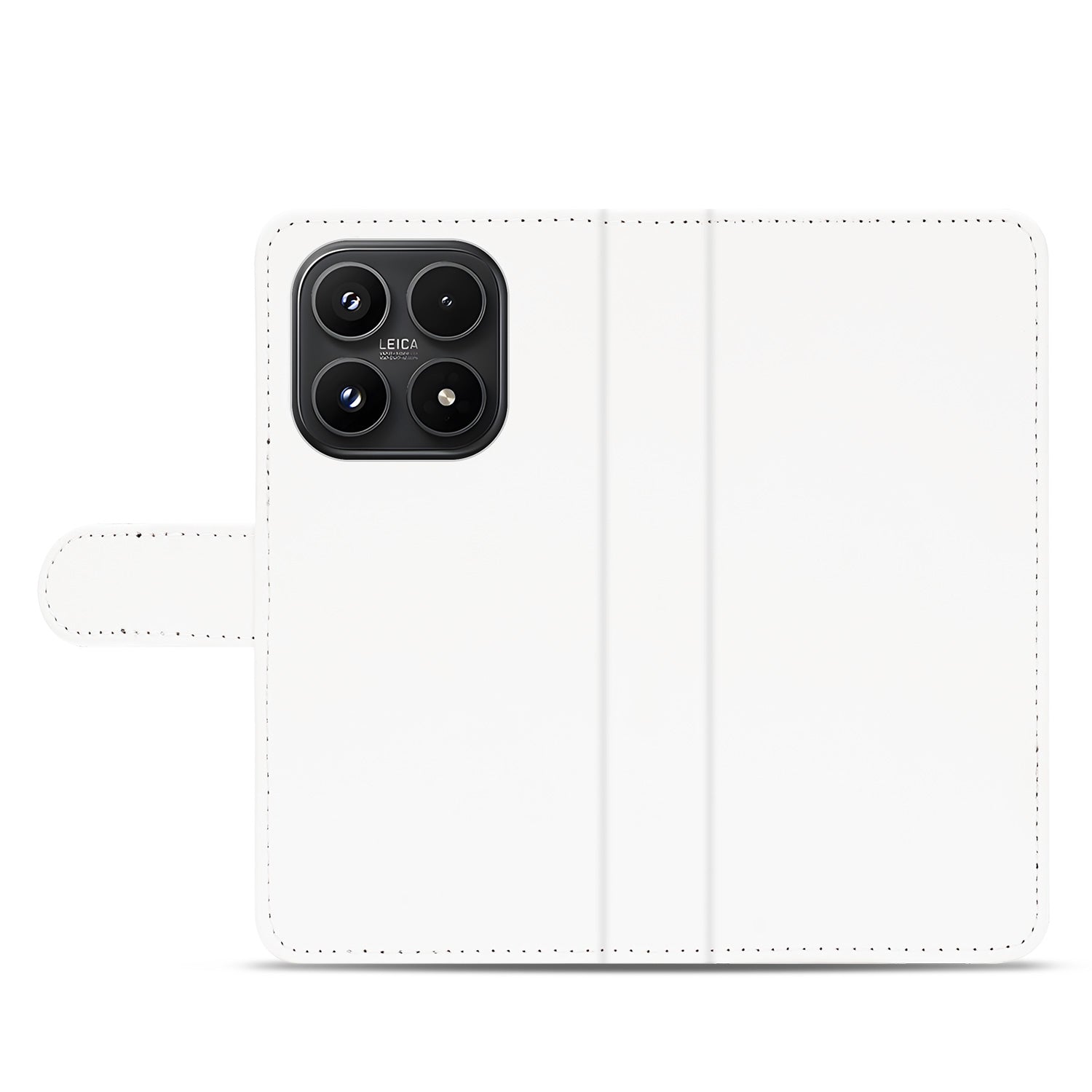 Xiaomi 17 Bookcase Hoesje Wit met Pashouder