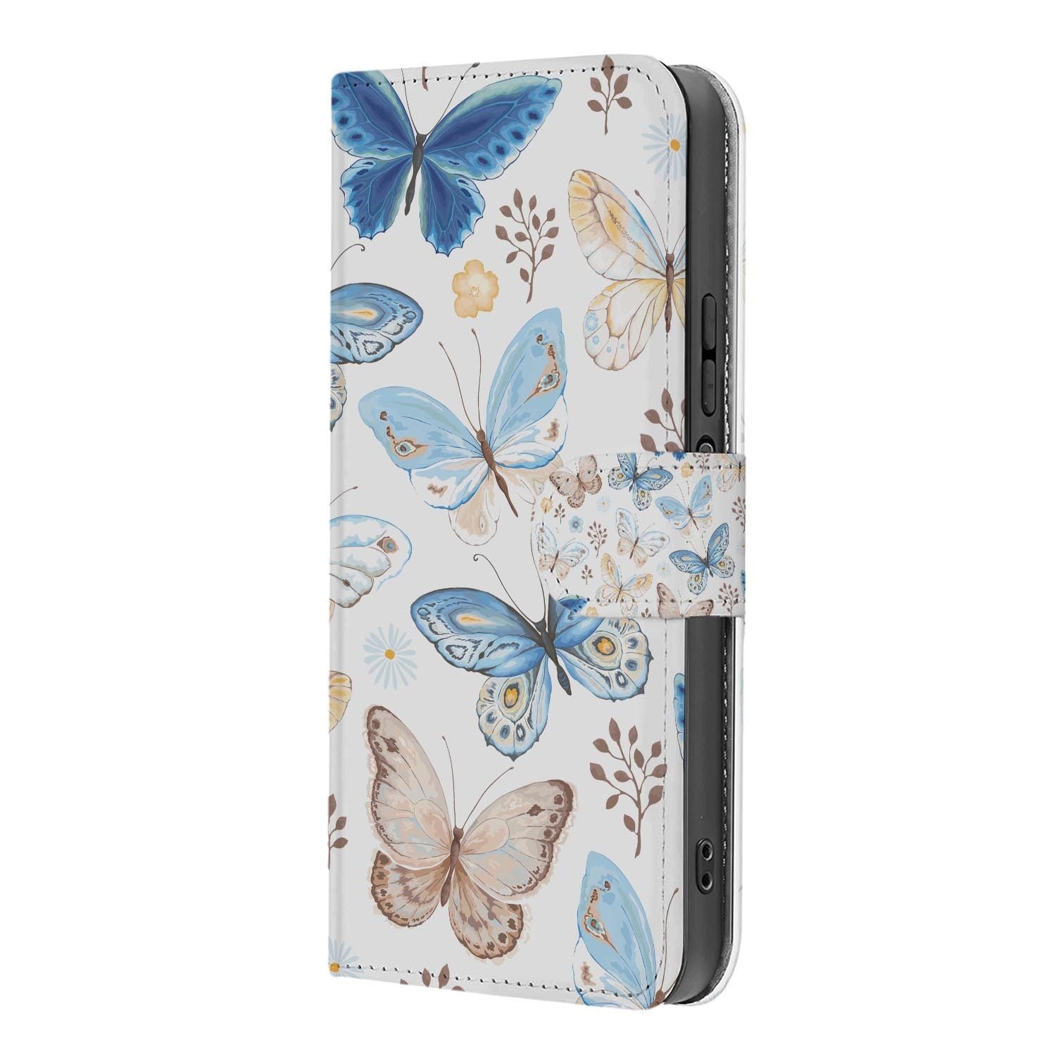 Xiaomi 17 bookcase Vlinder, binnenkant met telefoon