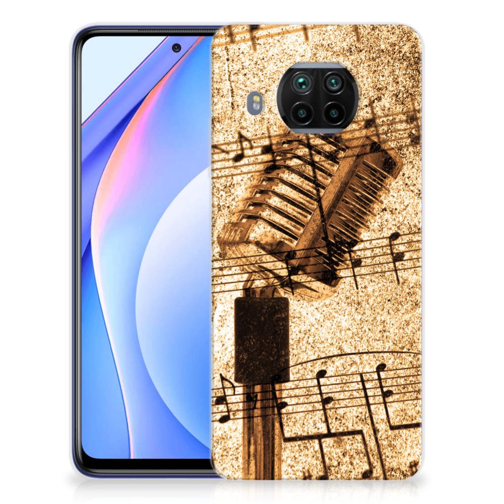 Xiaomi Mi 10T Lite Siliconen Hoesje met foto Bladmuziek B2C Telecom