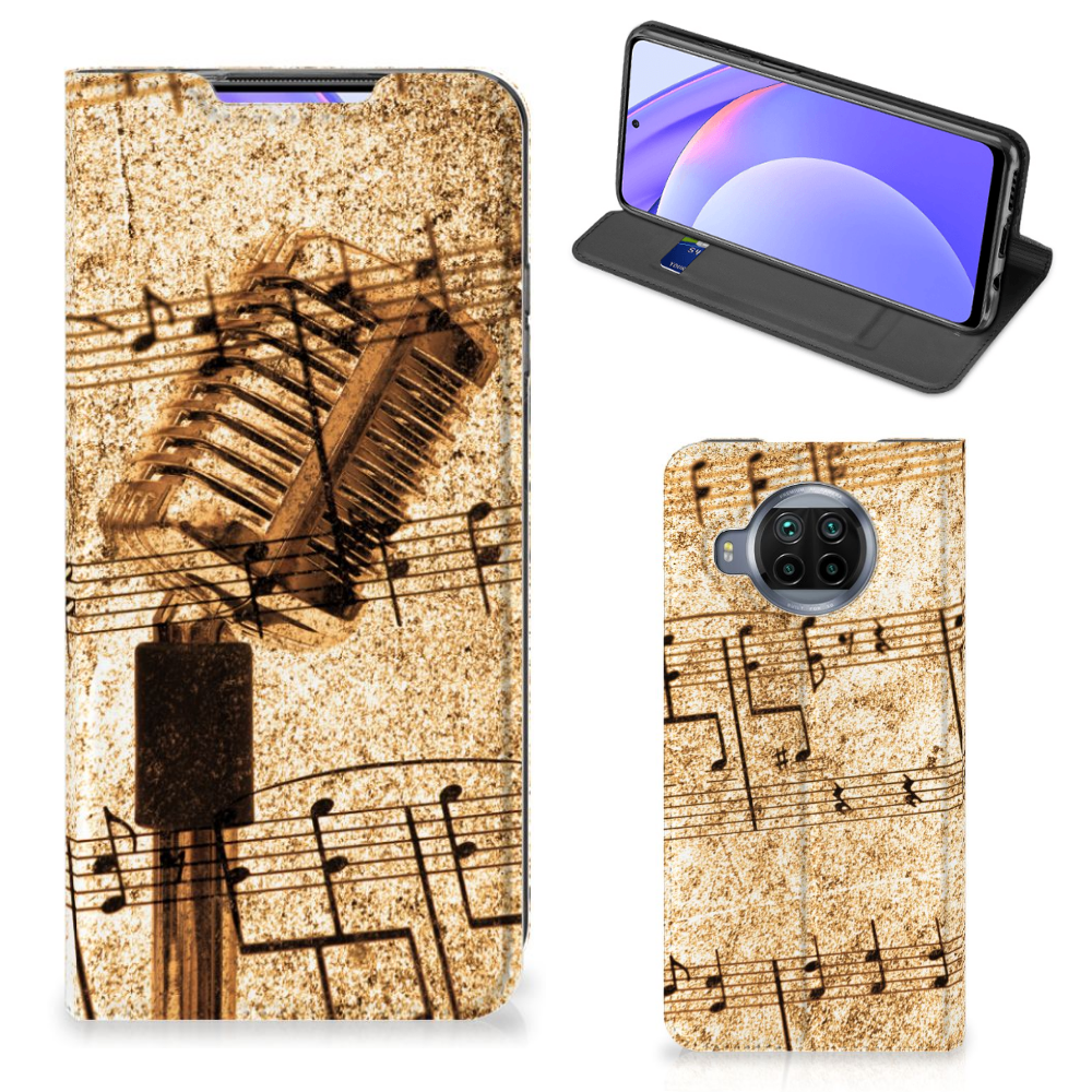 Xiaomi Mi 10T Lite Stand Case Bladmuziek - B2C Telecom