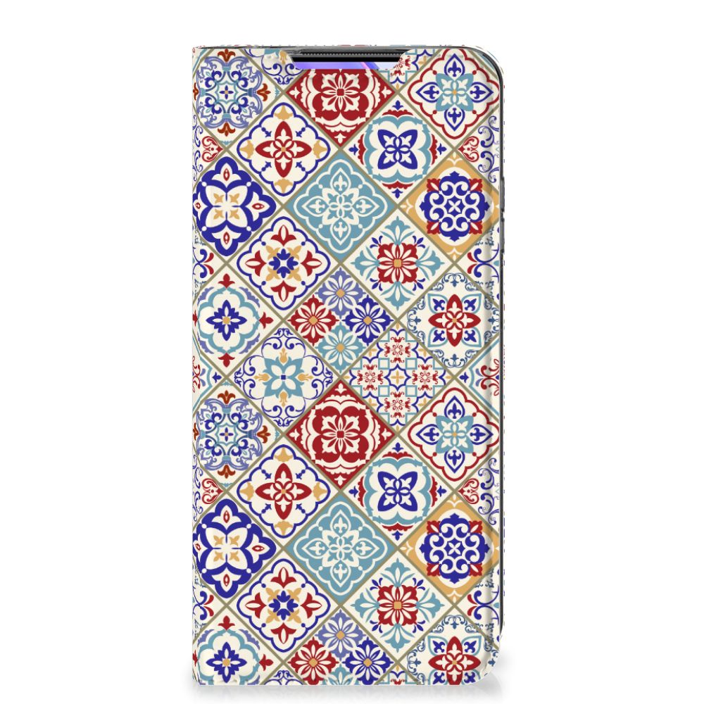 Xiaomi Mi 10T Lite Standcase Tiles Color design patron aanzicht
