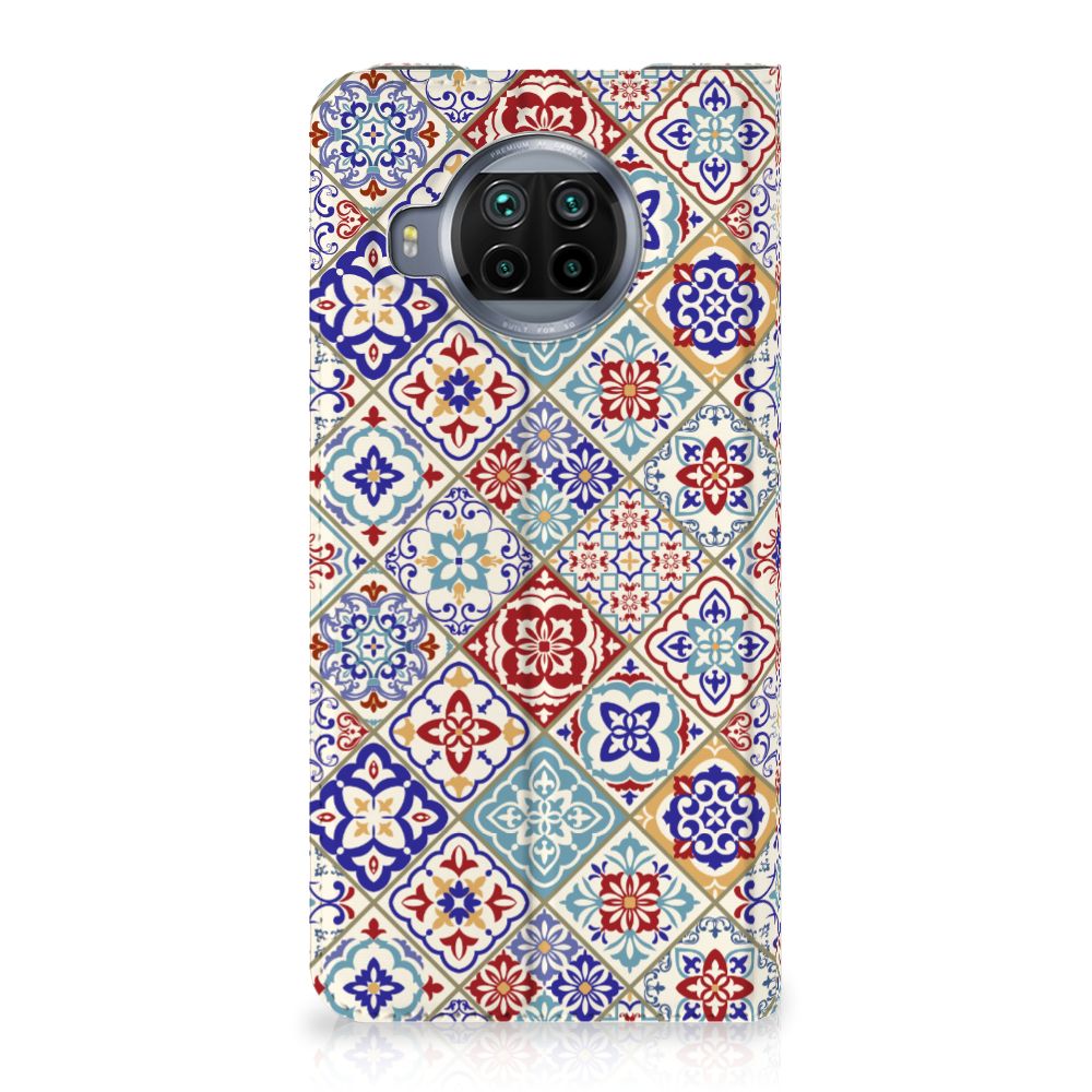 Xiaomi Mi 10T Lite Standcase Tiles Color design kleur