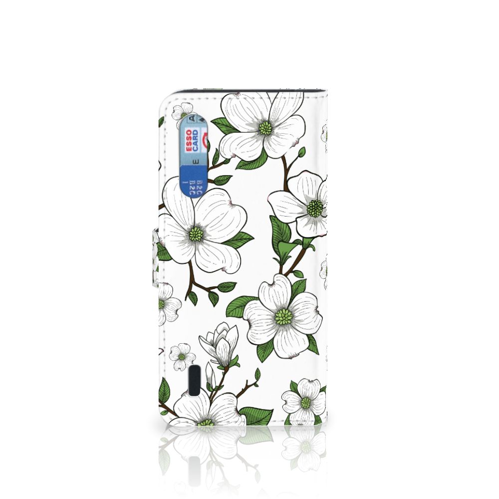 Xiaomi Mi 9 Lite Hoesje Dogwood Flowers vooraanzicht