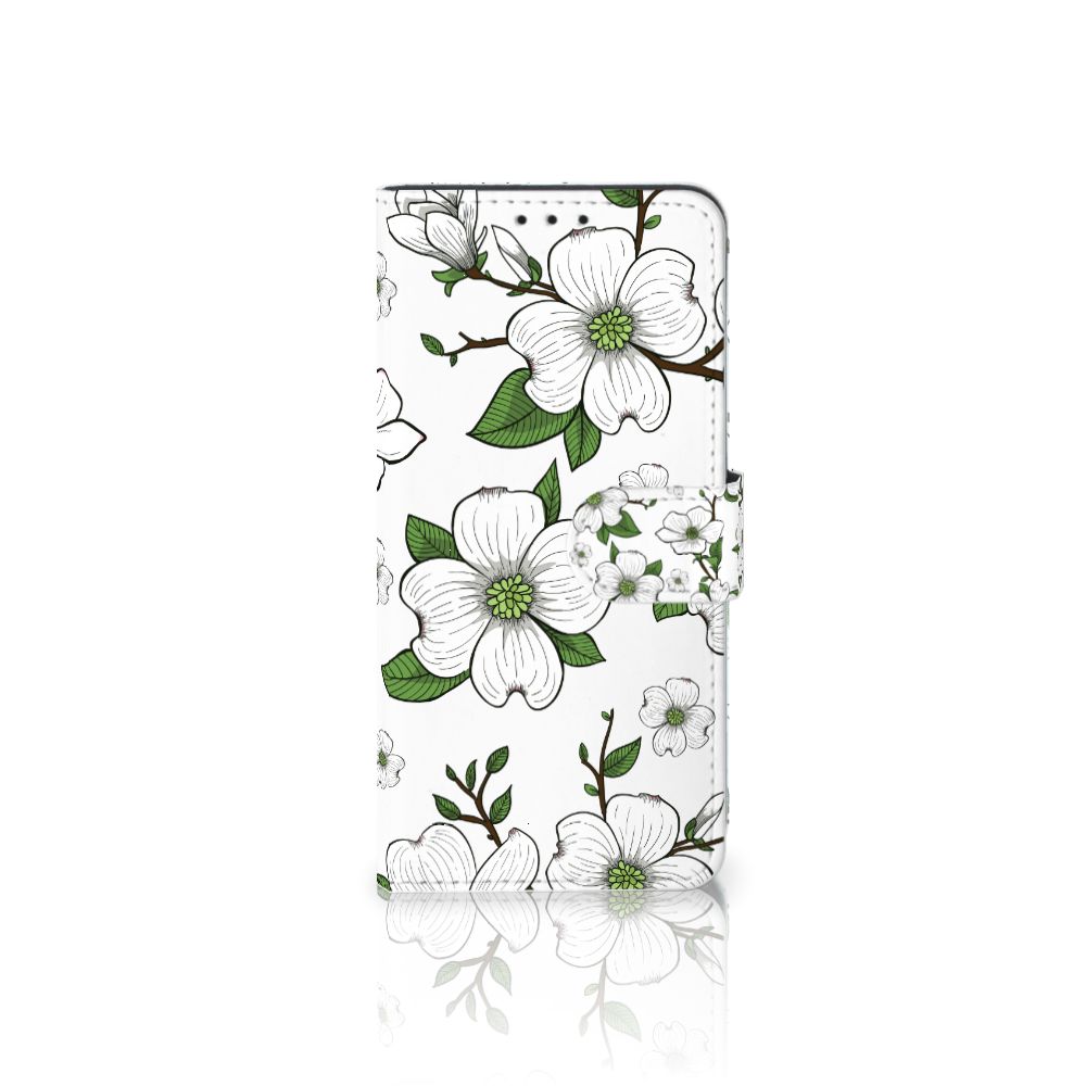 Xiaomi Mi 9 Lite Hoesje Dogwood Flowers vooraanzicht