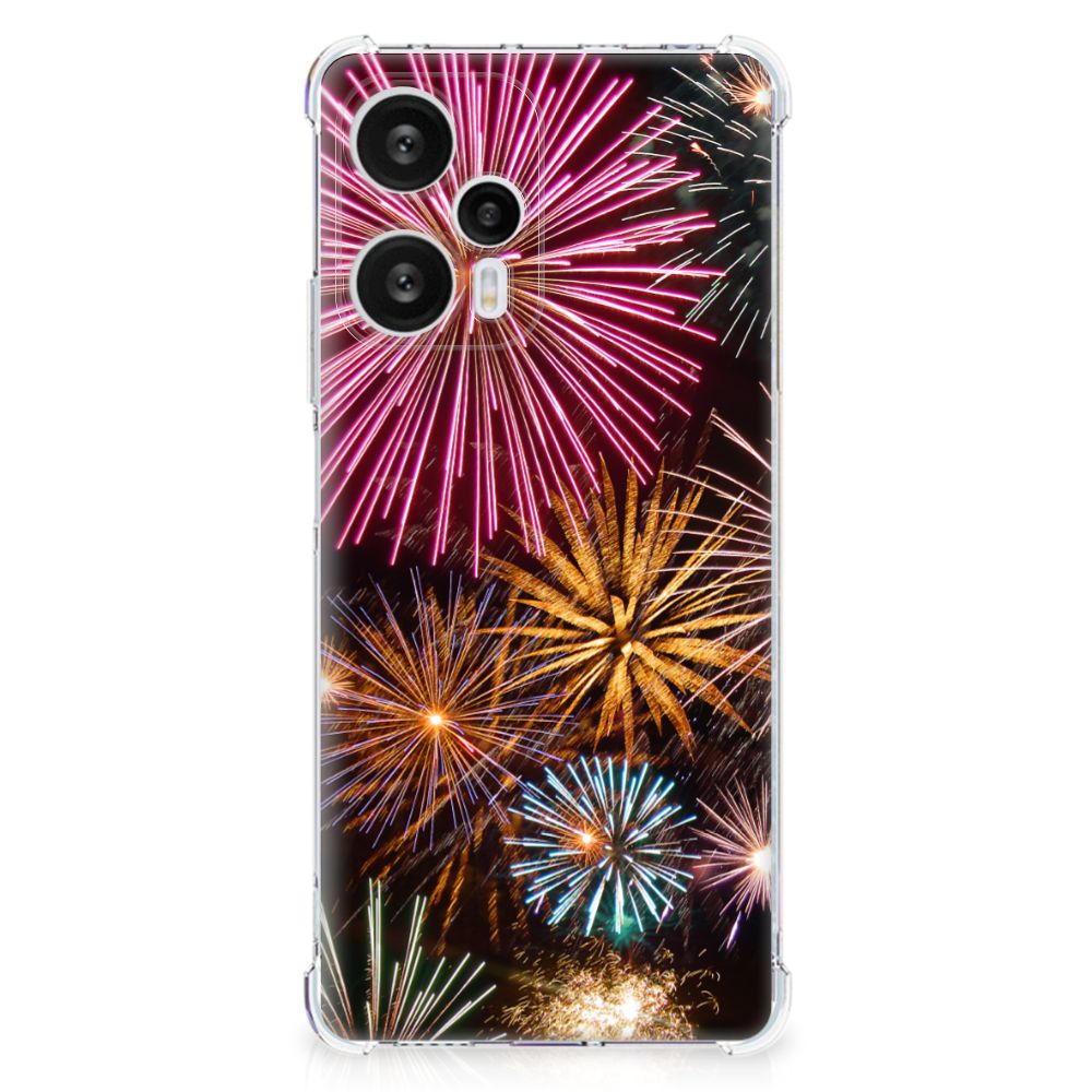 Xiaomi Poco F5 Anti Shock Bumper Case Vuurwerk B2C Telecom