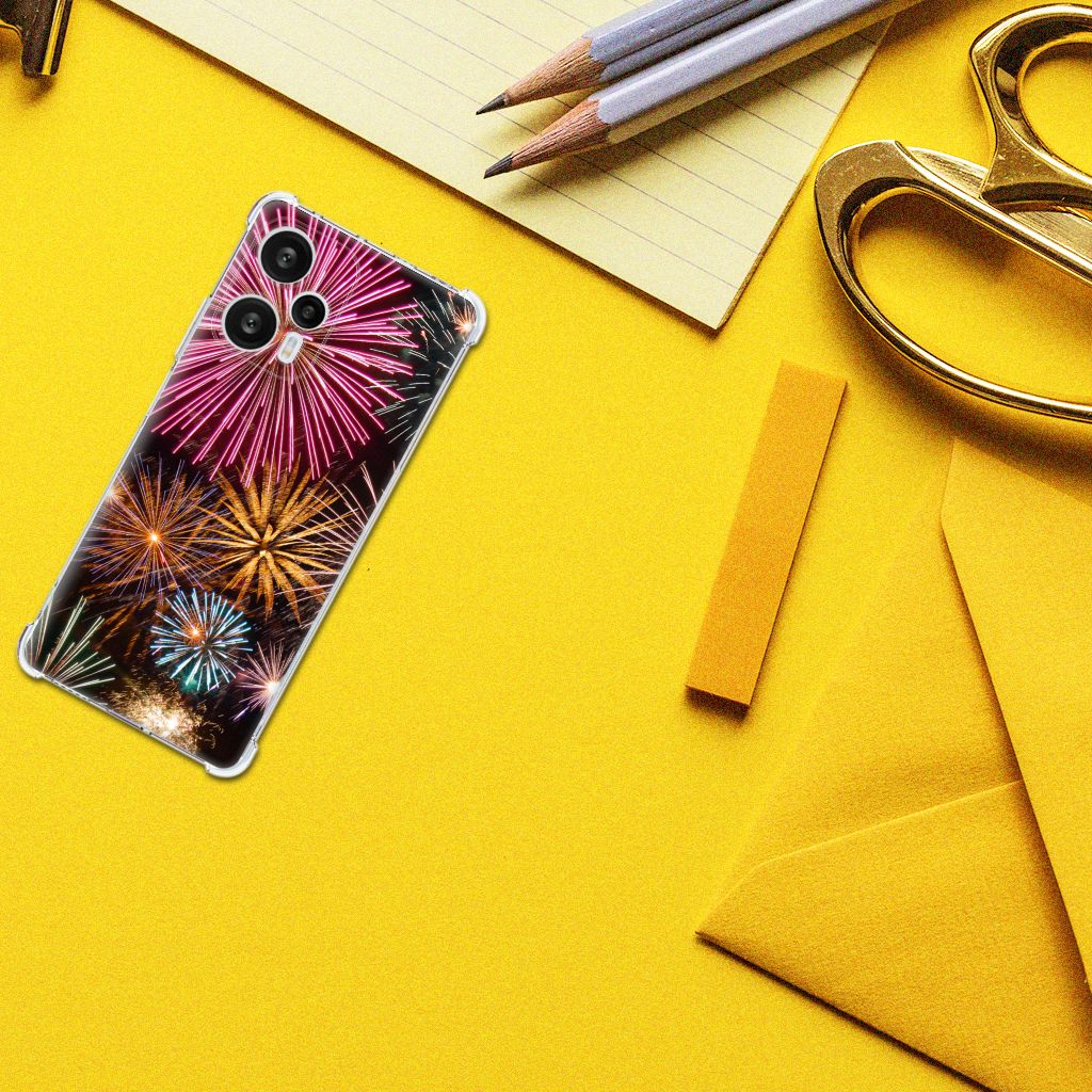 Xiaomi Poco F5 Anti Shock Bumper Case Vuurwerk B2C Telecom