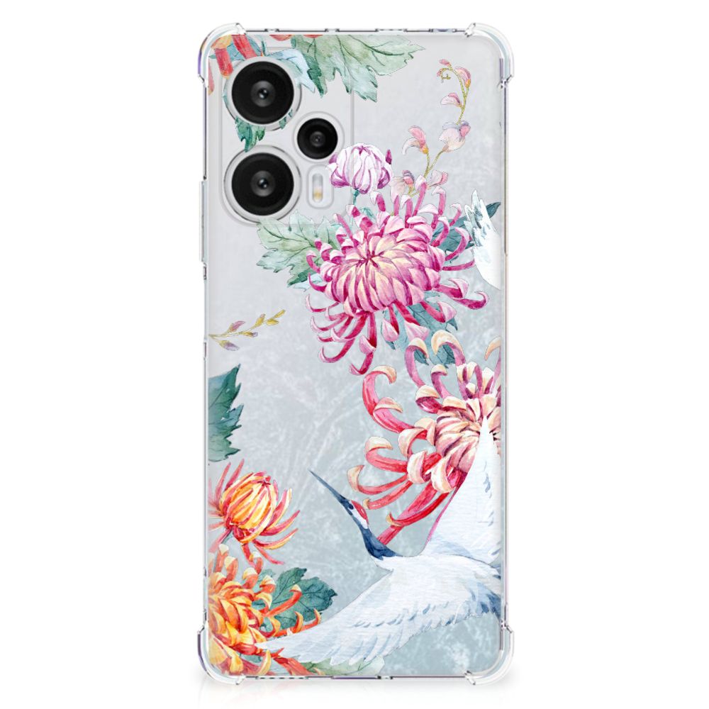 Xiaomi Poco F5 Case Anti-shock Bird Flowers B2C Telecom