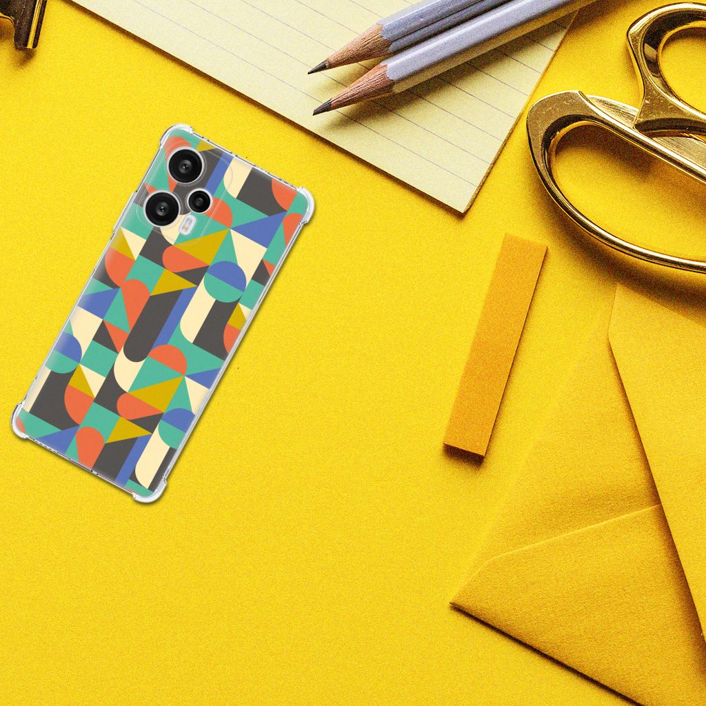 Xiaomi Poco F5 Doorzichtige Silicone Hoesje Funky Retro B2C Telecom