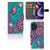 Xiaomi Poco F5 Hoesje Cirkels en Vlinders met kleurrijke patronen, perfect cadeau voor bescherming en gebruiksgemak.