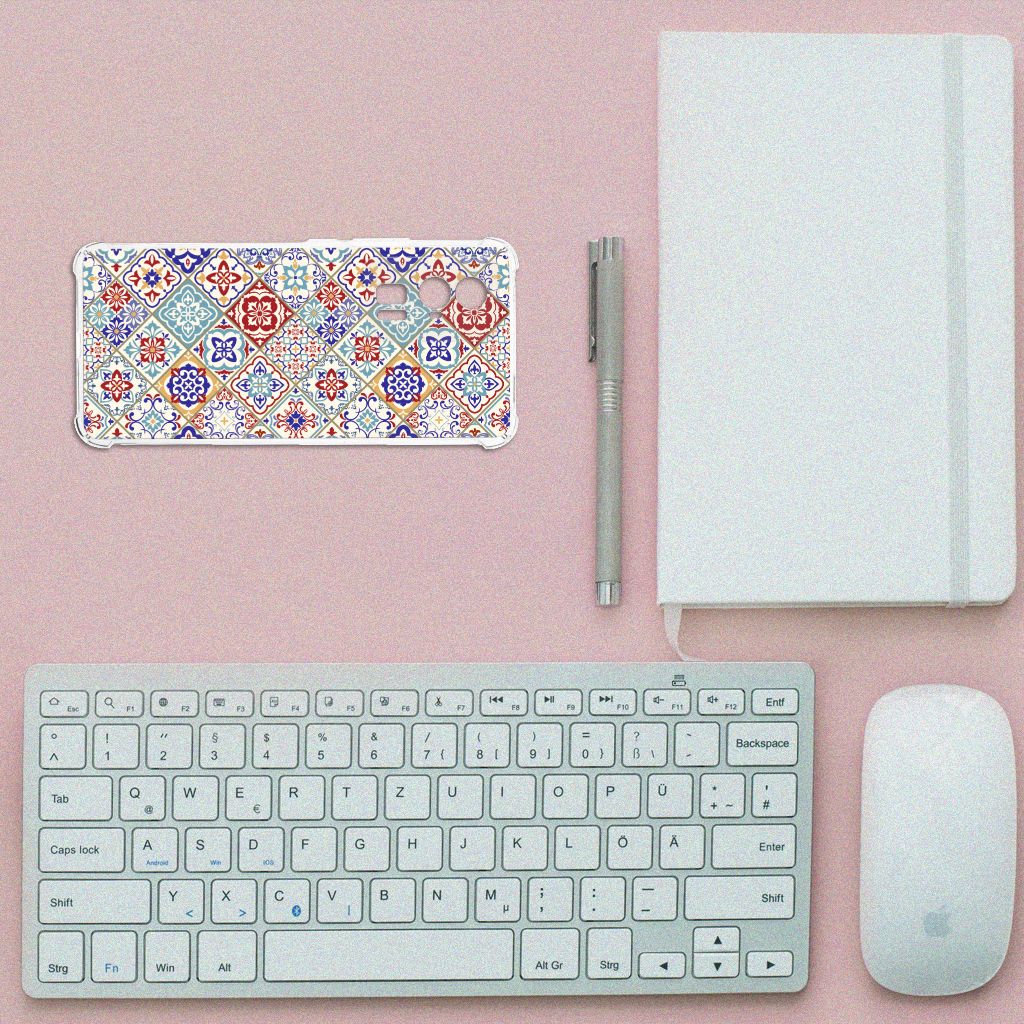 Xiaomi Poco F5 Pro Anti-Shock Hoesje Tiles Color B2C Telecom
