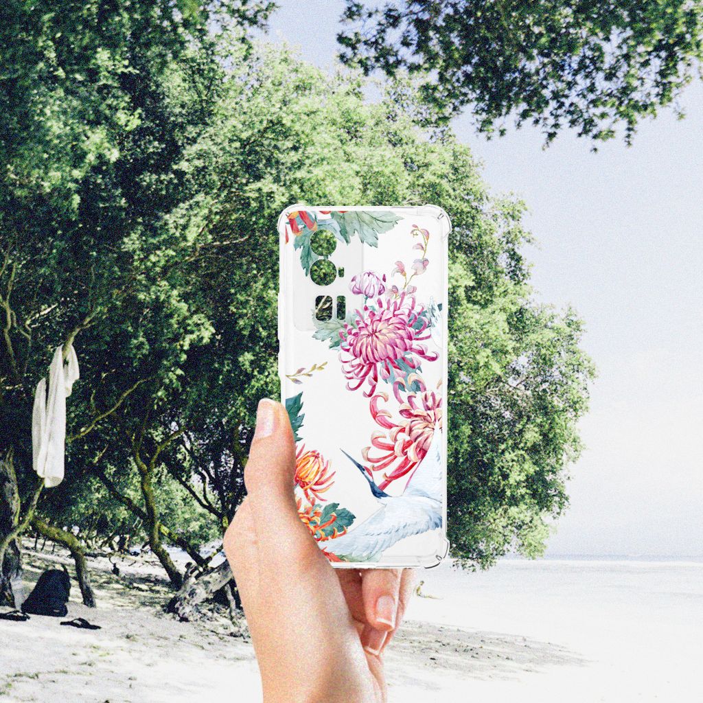 Xiaomi Poco F5 Pro Case Anti-shock Bird Flowers B2C Telecom