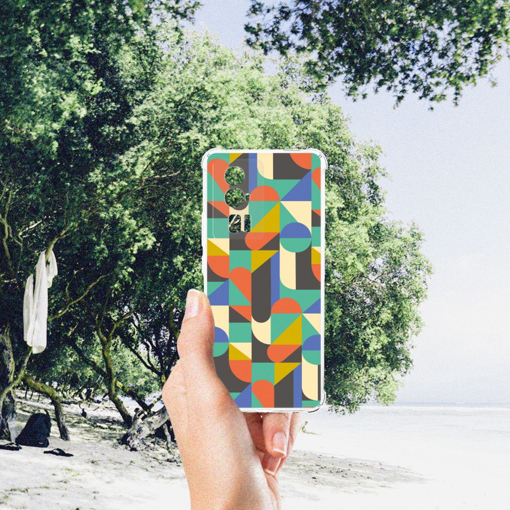 Xiaomi Poco F5 Pro Doorzichtige Silicone Hoesje Funky Retro B2C Telecom
