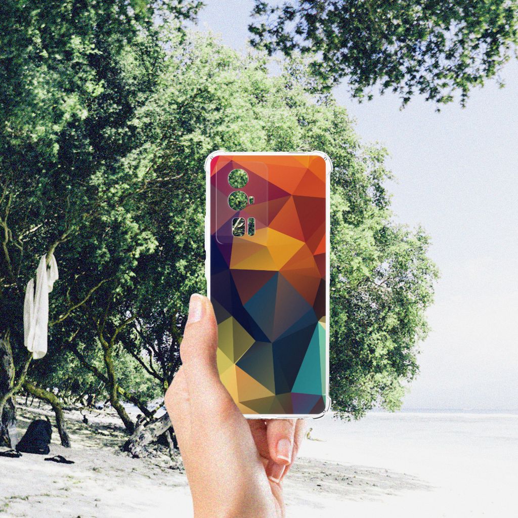 Xiaomi Poco F5 Pro Shockproof Case Polygon Color B2C Telecom